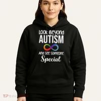 Look Beyong Autism And See Someone Special Hoodie thumb 5