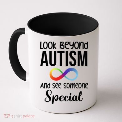 Look Beyong Autism And See Someone Special Coffee Mug