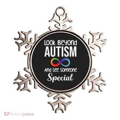 Look Beyong Autism And See Someone Special Ornament