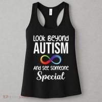 Look Beyong Autism And See Someone Special Women's Tank Top thumb 3