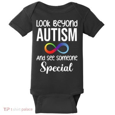 Look Beyong Autism And See Someone Special Baby Bodysuit