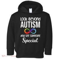 Look Beyong Autism And See Someone Special Toddler Hoodie thumb 0