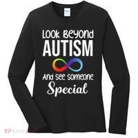 Look Beyong Autism And See Someone Special Women's Long Sleeve Shirt thumb 0