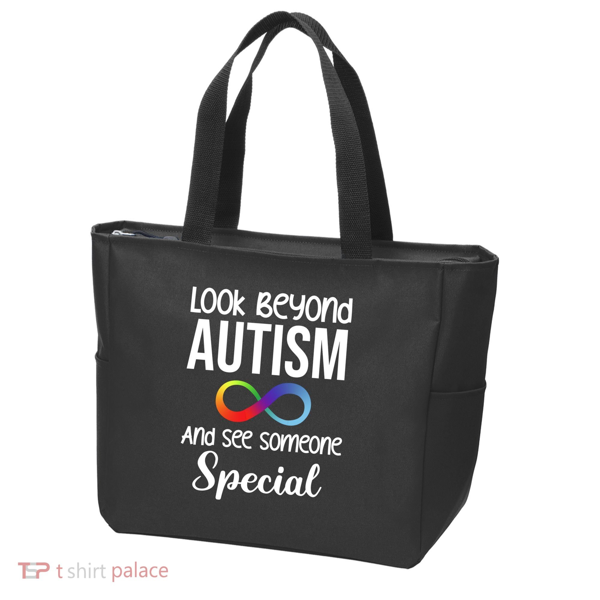 Look Beyong Autism And See Someone Special Tote Bag