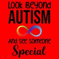 Look Beyong Autism And See Someone Special Santa Hat thumb 1