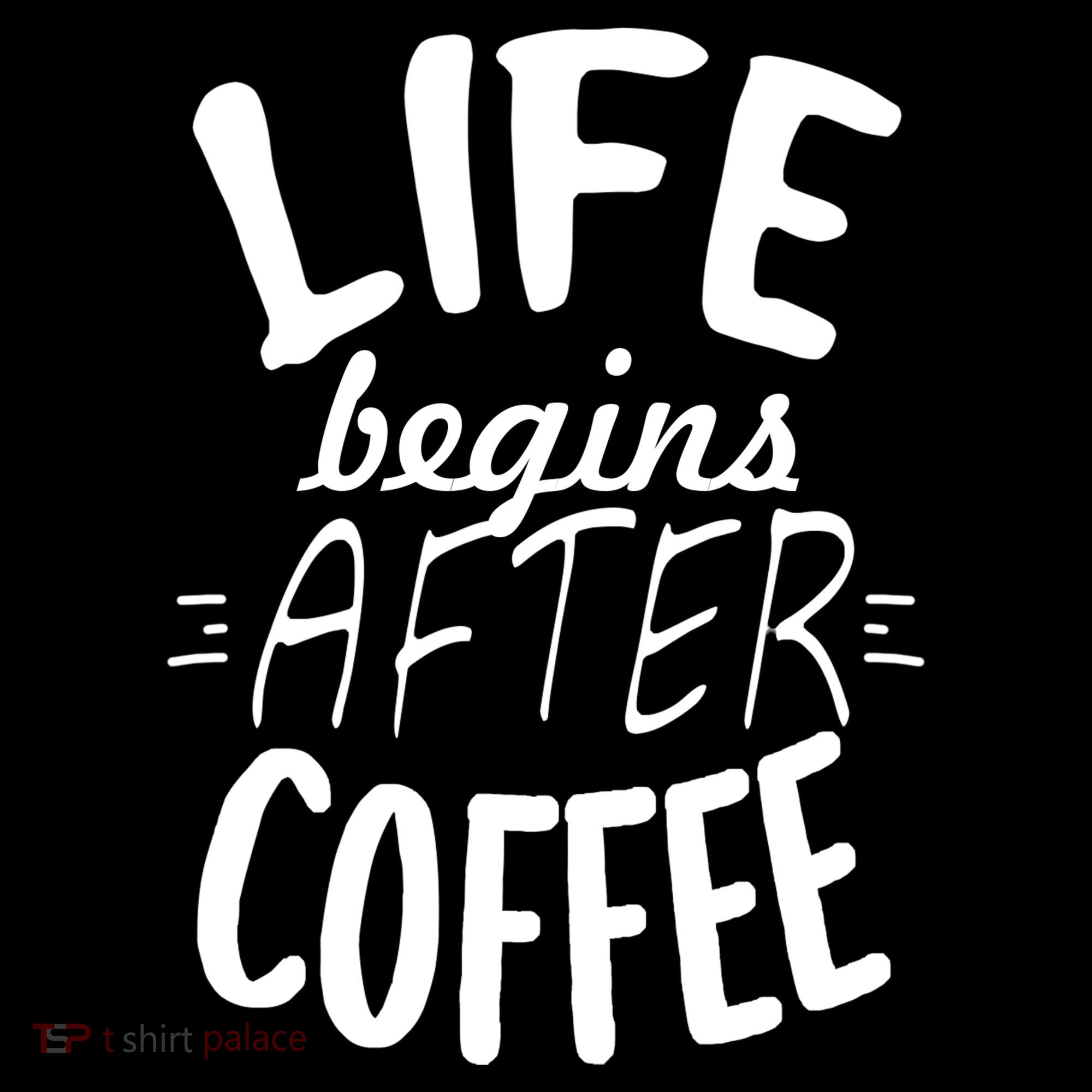 Life Begins After Coffee Backpack