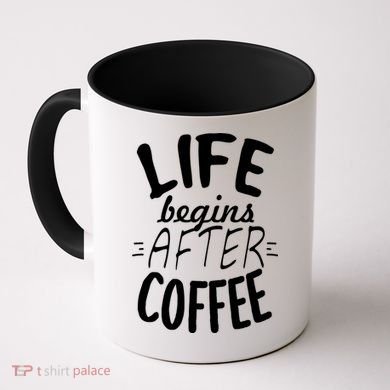 Life Begins After Coffee Coffee Mug