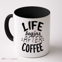 Life Begins After Coffee Coffee Mug thumb 0