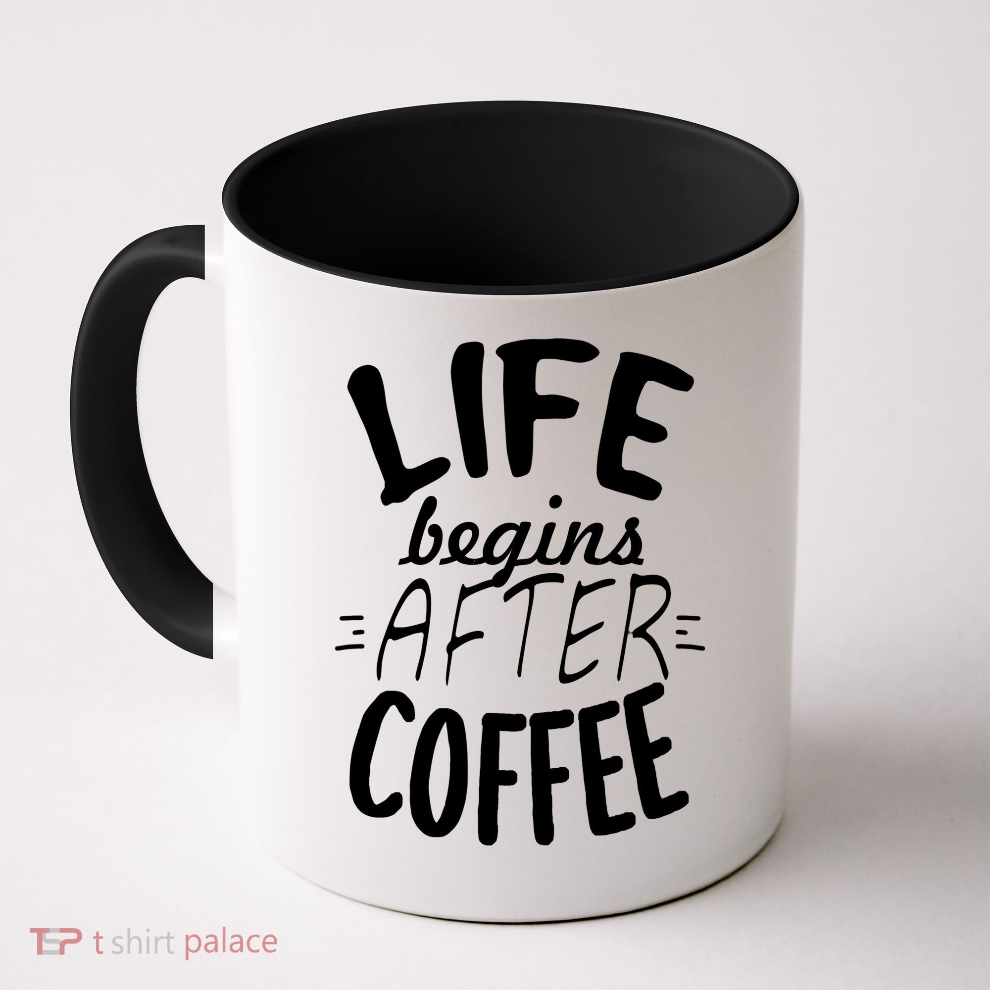 Life Begins After Coffee Coffee Mug