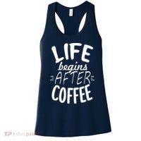 Life Begins After Coffee Women's Tank Top thumb 0