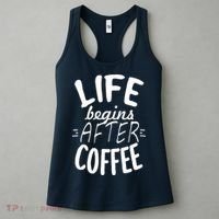 Life Begins After Coffee Women's Tank Top thumb 3