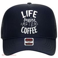Life Begins After Coffee Hat thumb 0
