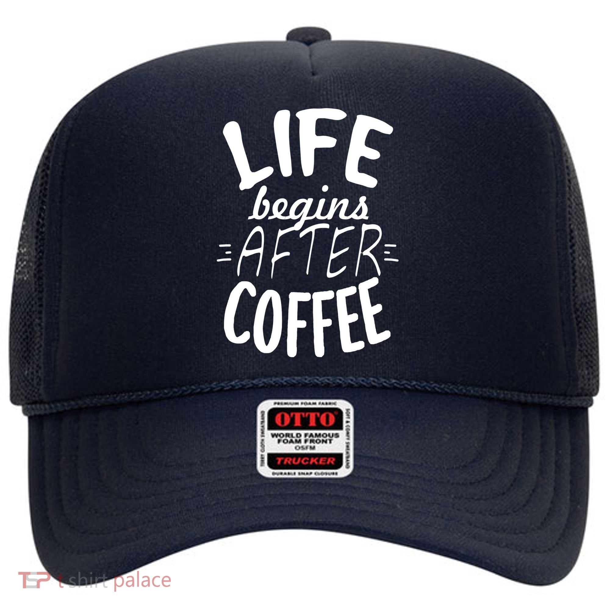 Life Begins After Coffee Hat