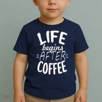 Life Begins After Coffee Toddler T-Shirt thumb 2