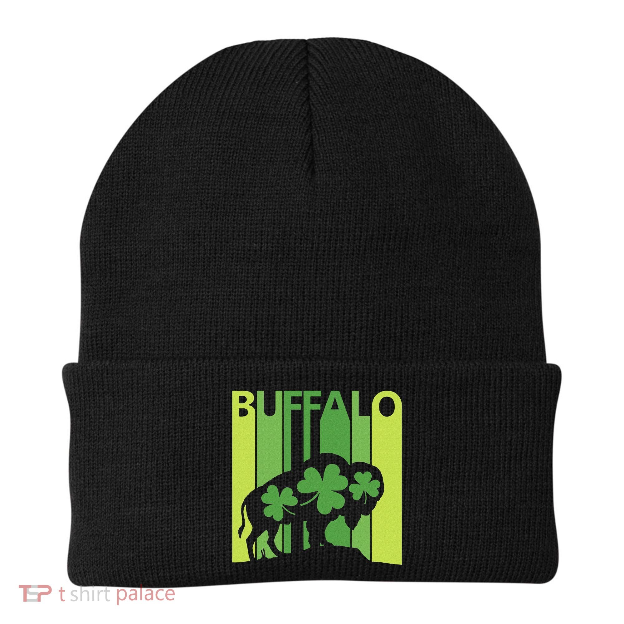 Lucky Buffalo Animal St Patrick's Day Irish Gift Beanie