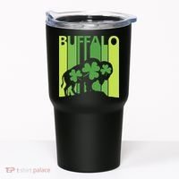 Lucky Buffalo Animal St Patrick's Day Irish Gift Tumbler thumb 0