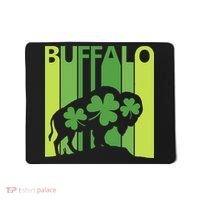 Lucky Buffalo Animal St Patrick's Day Irish Gift Mousepad thumb 0