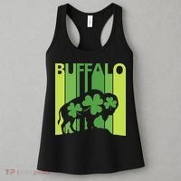 Lucky Buffalo Animal St Patrick's Day Irish Gift Women's Tank Top thumb 3
