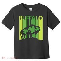 Lucky Buffalo Animal St Patrick's Day Irish Gift Toddler T-Shirt thumb 0