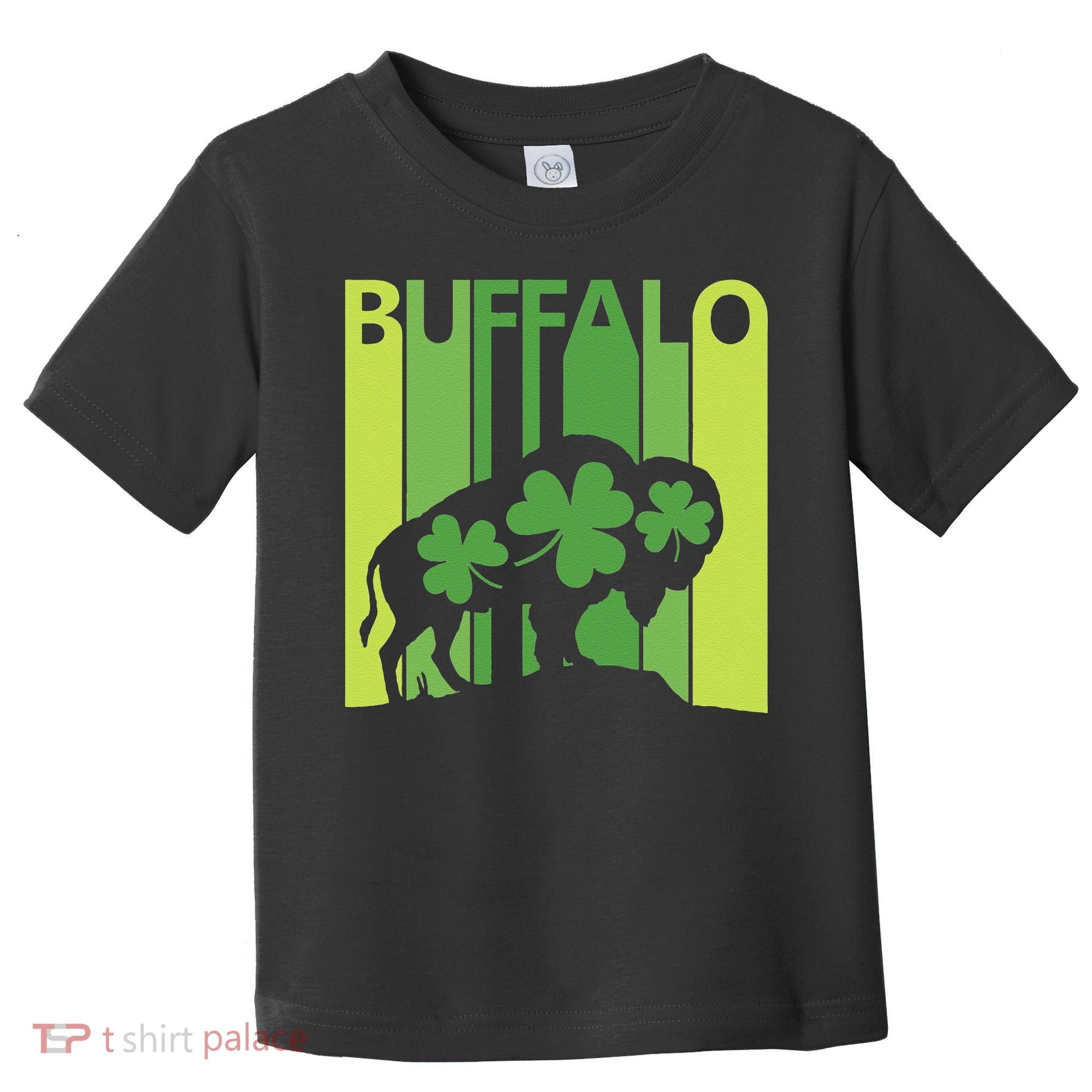 Lucky Buffalo Animal St Patrick's Day Irish Gift Toddler T-Shirt