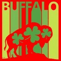Lucky Buffalo Animal St Patrick's Day Irish Gift Santa Hat thumb 1
