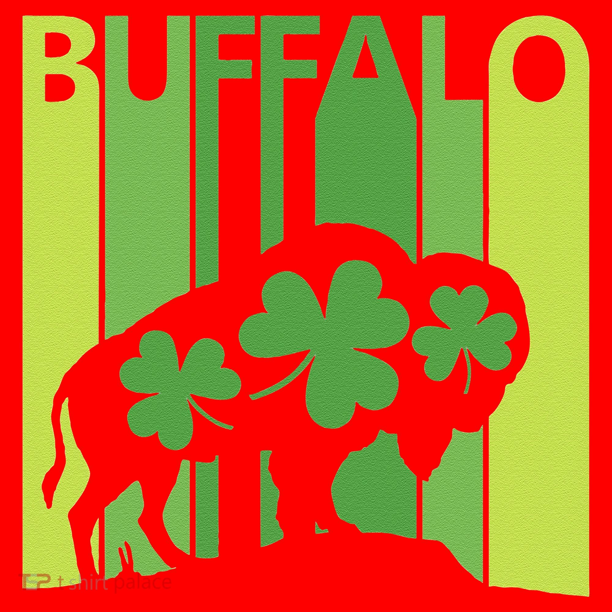 Lucky Buffalo Animal St Patrick's Day Irish Gift Santa Hat