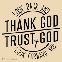 Look Back And Thank God Look Forward And Trust God Tote Bag thumb 4