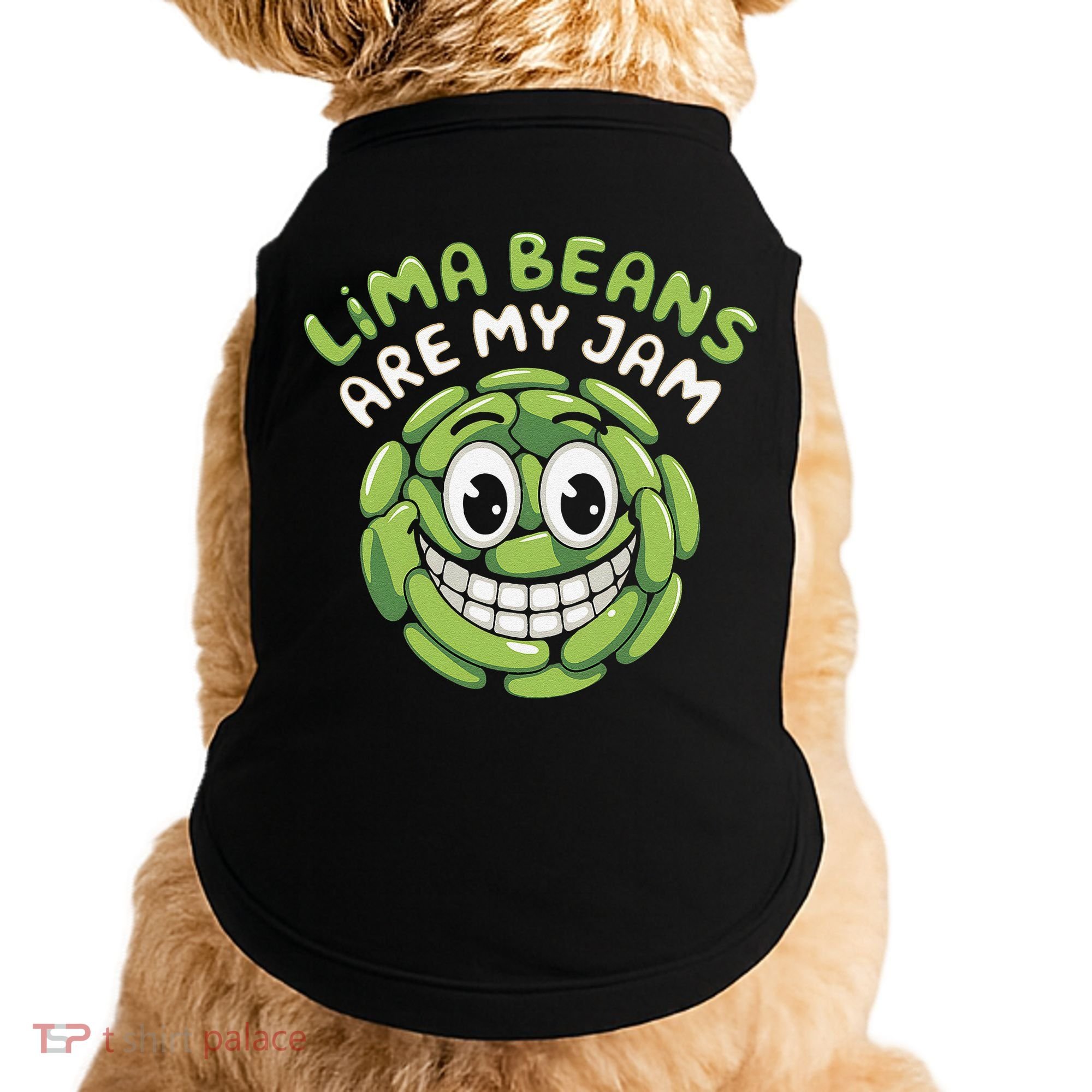 Lima Beans Are My Jam Food Lover Vegetable Vegetarian Vegan Doggie Tank