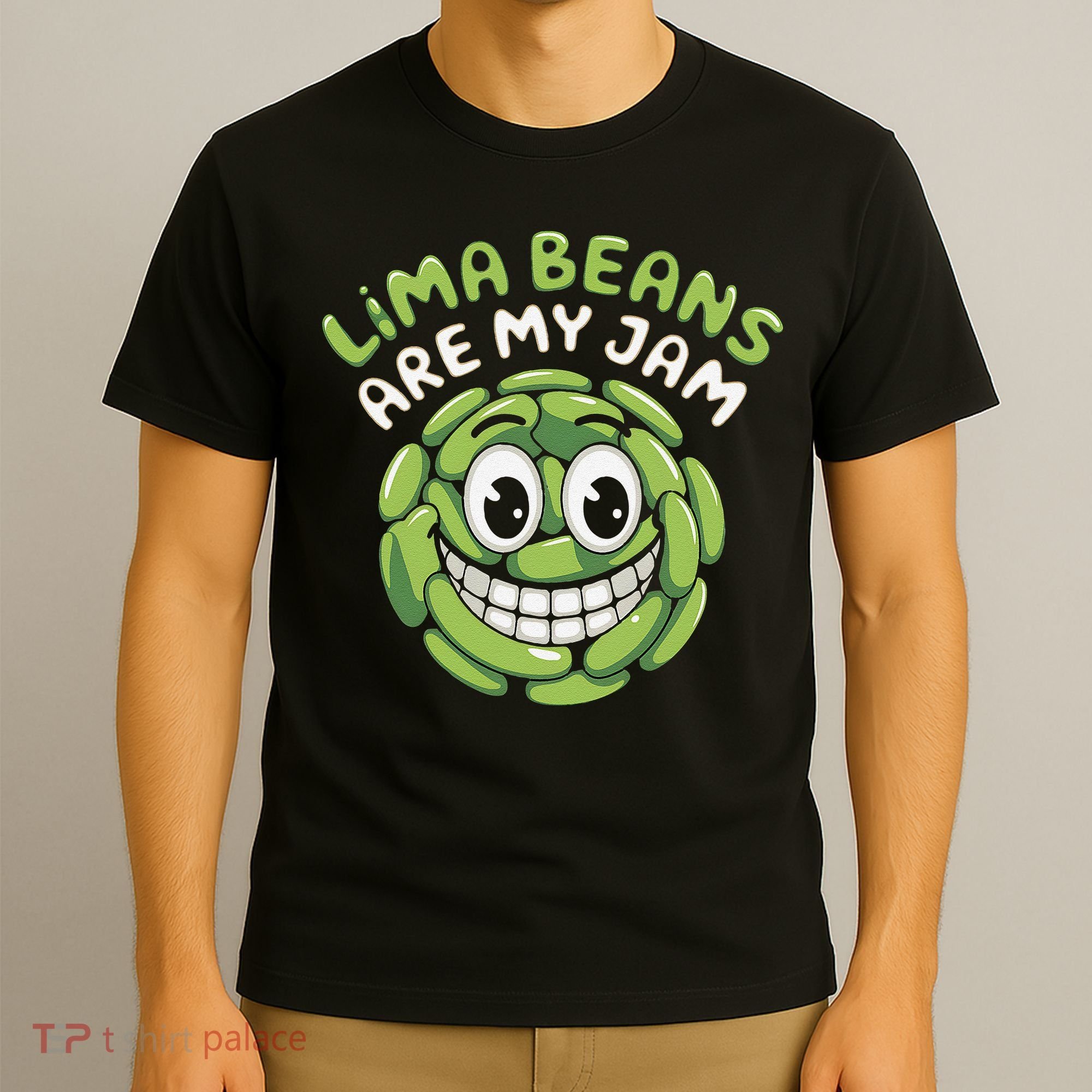 Lima Beans Are My Jam Food Lover Vegetable Vegetarian Vegan T-Shirt