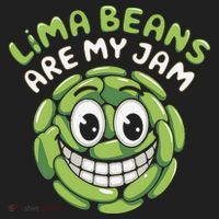 Lima Beans Are My Jam Food Lover Vegetable Vegetarian Vegan Beanie thumb 2