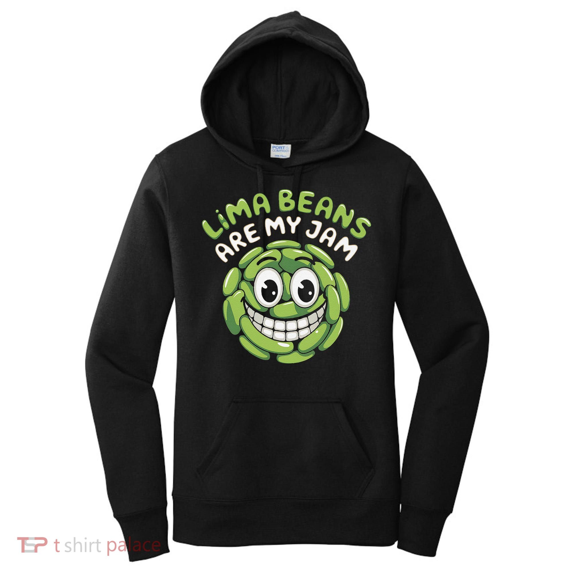 Lima Beans Are My Jam Food Lover Vegetable Vegetarian Vegan Women's Hoodie