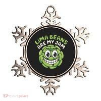 Lima Beans Are My Jam Food Lover Vegetable Vegetarian Vegan Ornament thumb 0