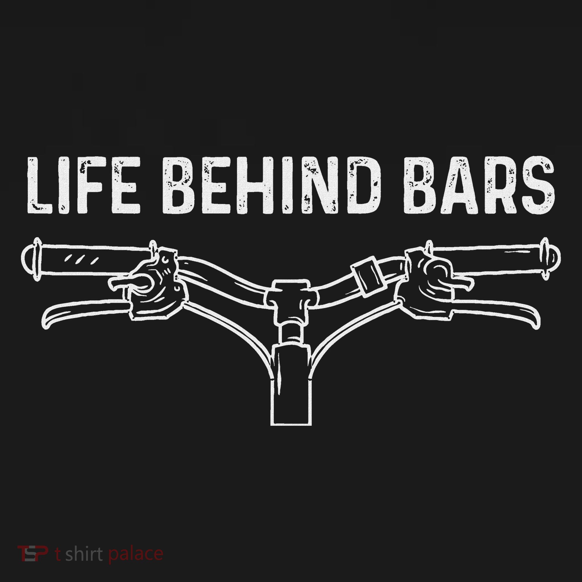 Life Behind Bars Bicycle Cycling Cyclist Long Sleeve Shirt