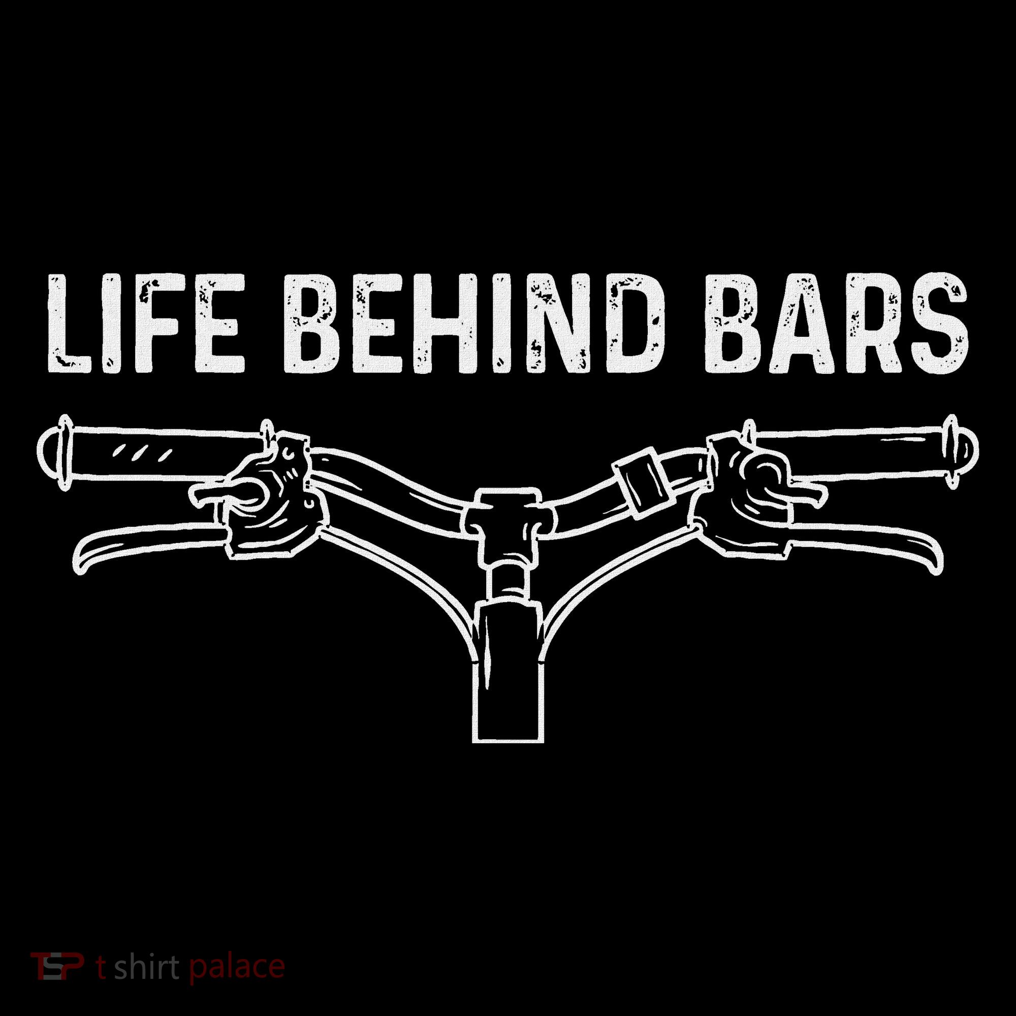 Life Behind Bars Bicycle Cycling Cyclist Women's Hoodie