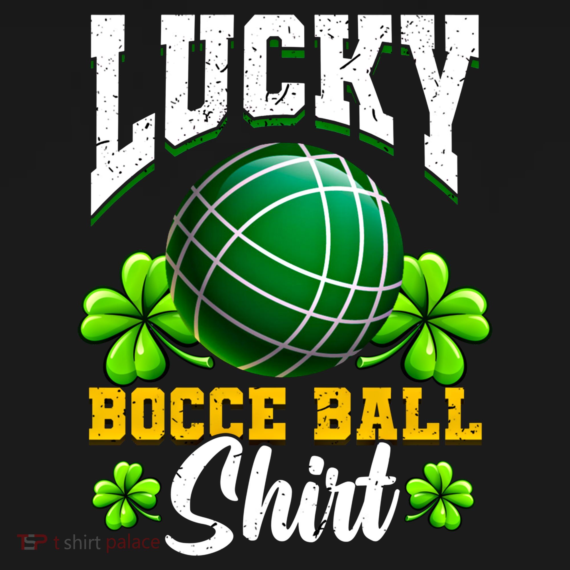 Lucky Bocce Ball Gift Italian Game Bocce Cool Gift Doggie Tank