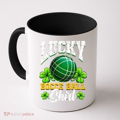 Lucky Bocce Ball Gift Italian Game Bocce Cool Gift Coffee Mug