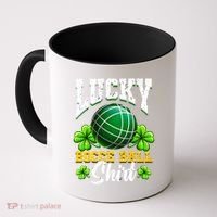 Lucky Bocce Ball Gift Italian Game Bocce Cool Gift Coffee Mug thumb 0