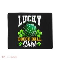 Lucky Bocce Ball Gift Italian Game Bocce Cool Gift Mousepad thumb 0