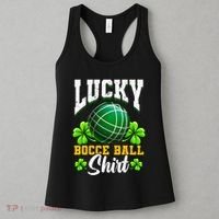 Lucky Bocce Ball Gift Italian Game Bocce Cool Gift Women's Tank Top thumb 3