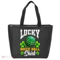 Lucky Bocce Ball Gift Italian Game Bocce Cool Gift Tote Bag thumb 0