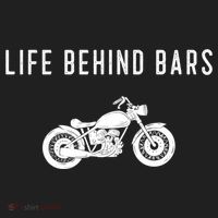 Life Behind Bars Funny Biker Motorcycle Gift Beanie thumb 2