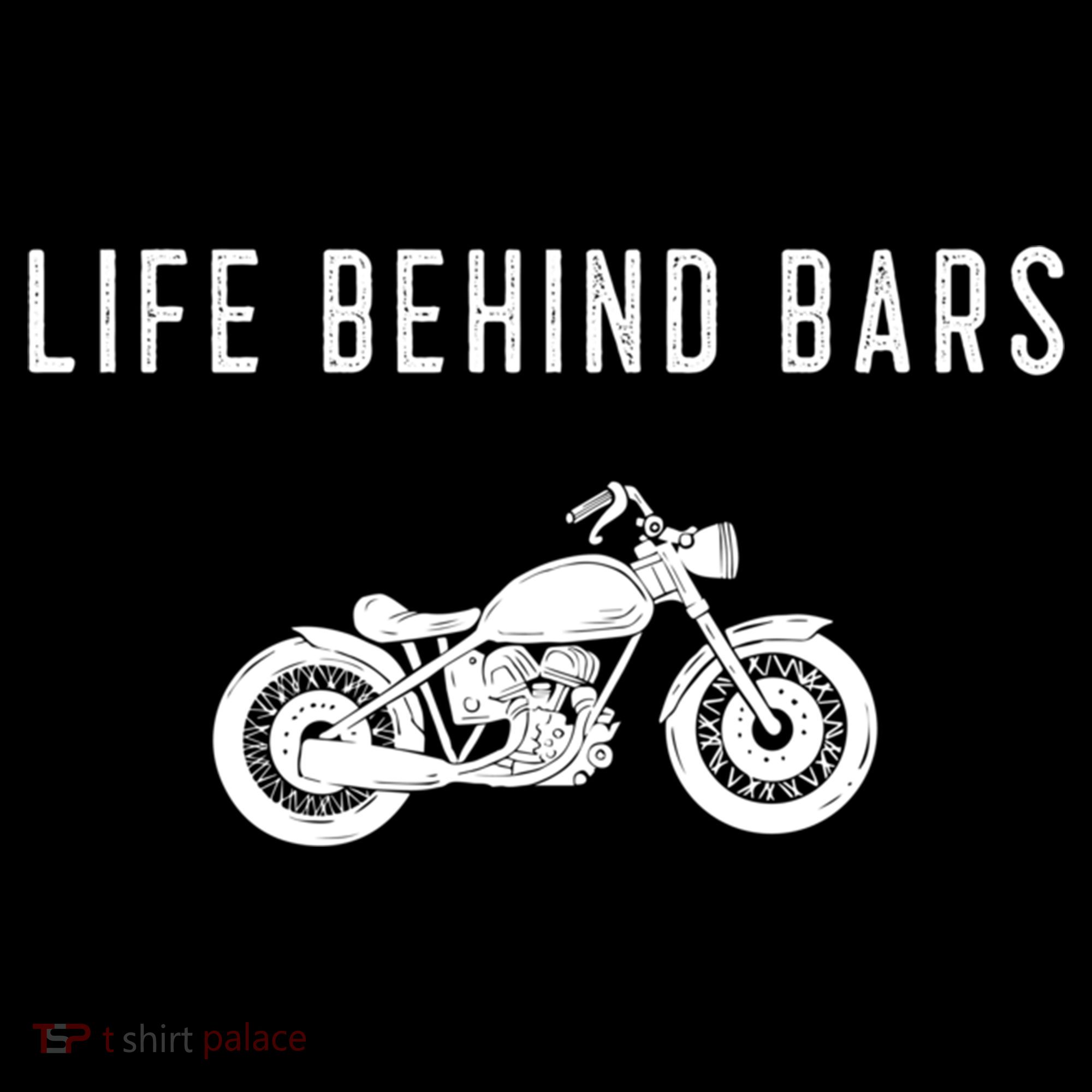 Life Behind Bars Funny Biker Motorcycle Gift Women's Hoodie