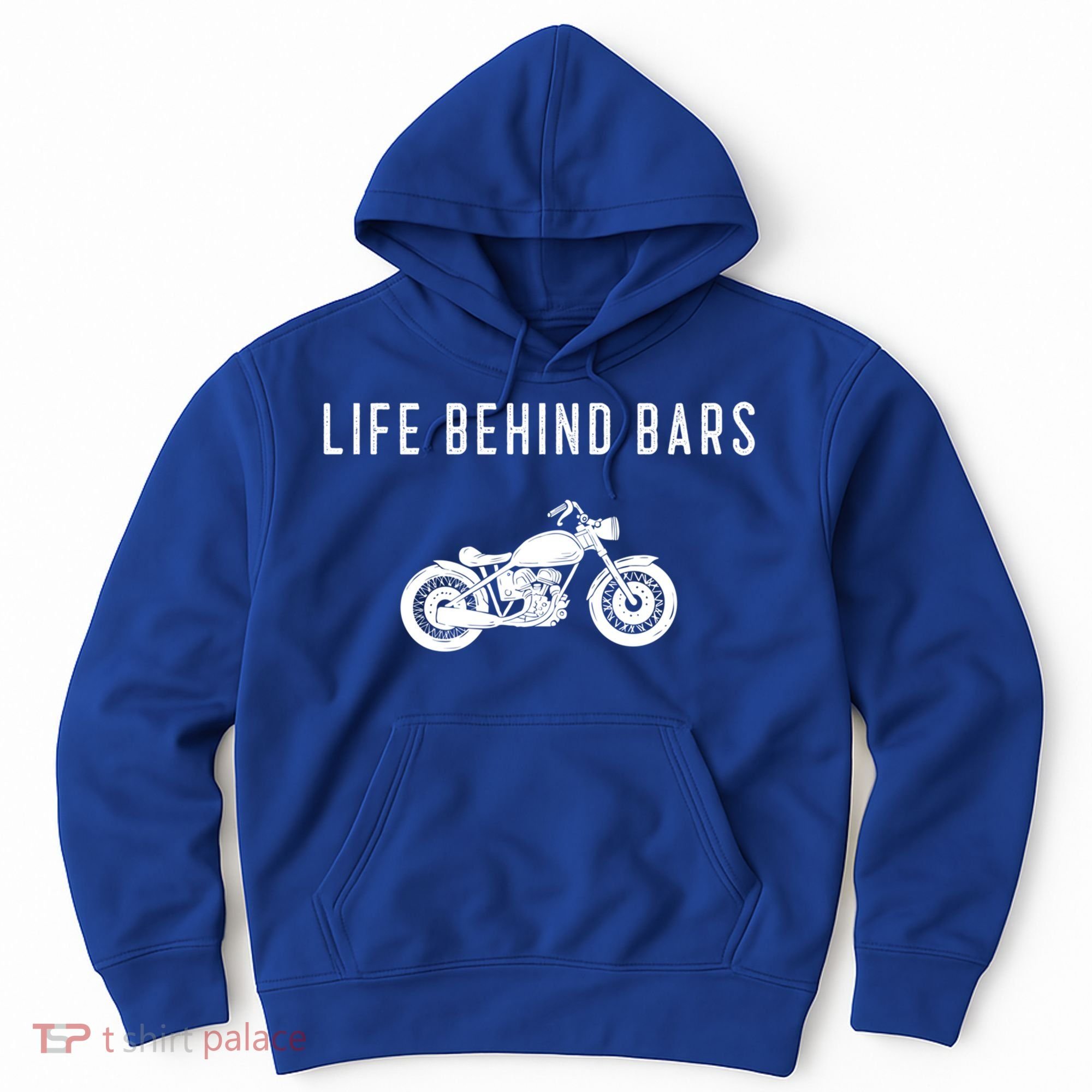 Life Behind Bars Funny Biker Motorcycle Gift Hoodie