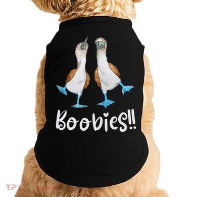 Love Bluefooted Boobies Bird Nerd For Birdwatching Doggie Tank