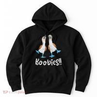 Love Bluefooted Boobies Bird Nerd For Birdwatching Hoodie thumb 0