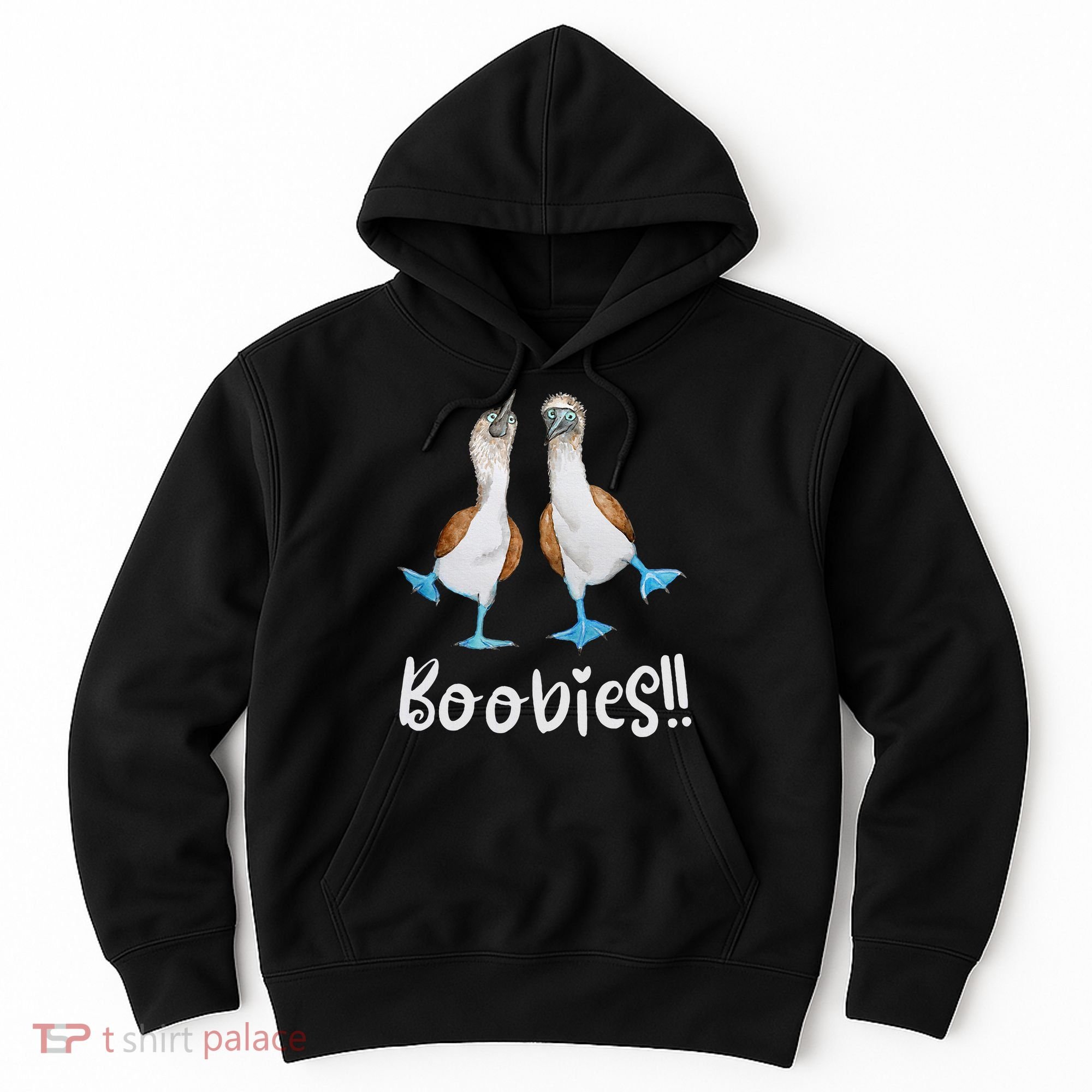Love Bluefooted Boobies Bird Nerd For Birdwatching Hoodie