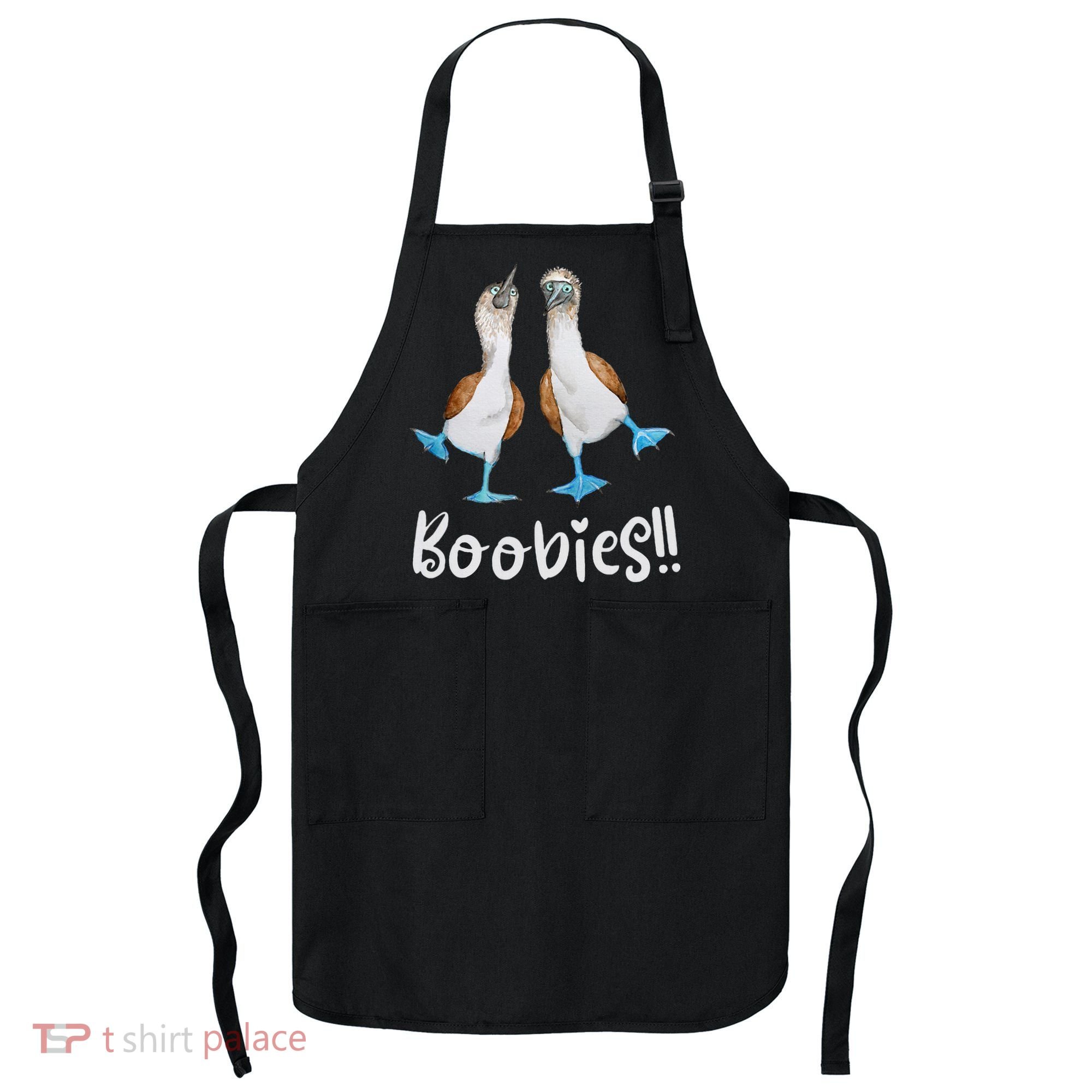 Love Bluefooted Boobies Bird Nerd For Birdwatching Apron