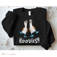 Love Bluefooted Boobies Bird Nerd For Birdwatching Sweatshirt thumb 2