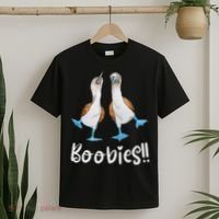 Love Bluefooted Boobies Bird Nerd For Birdwatching T-Shirt thumb 2