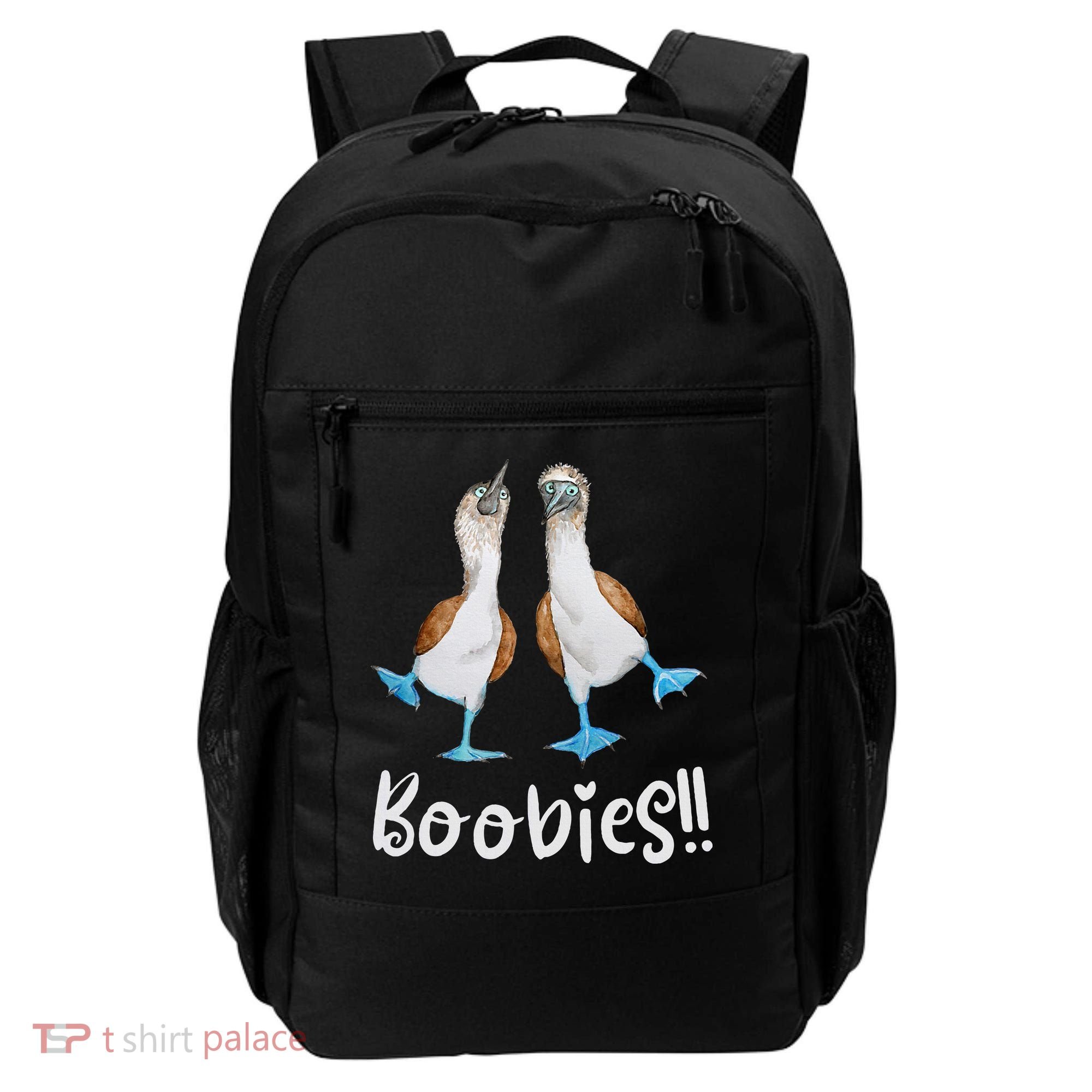 Love Bluefooted Boobies Bird Nerd For Birdwatching Backpack